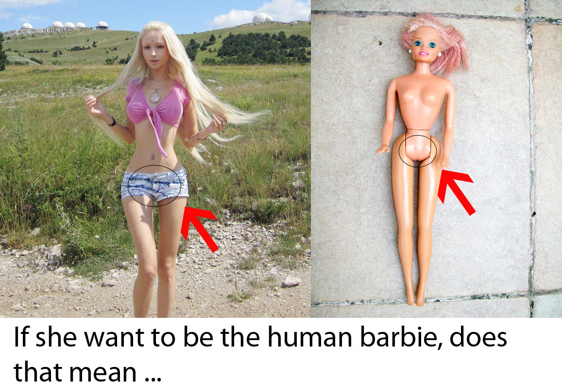 human barbie.