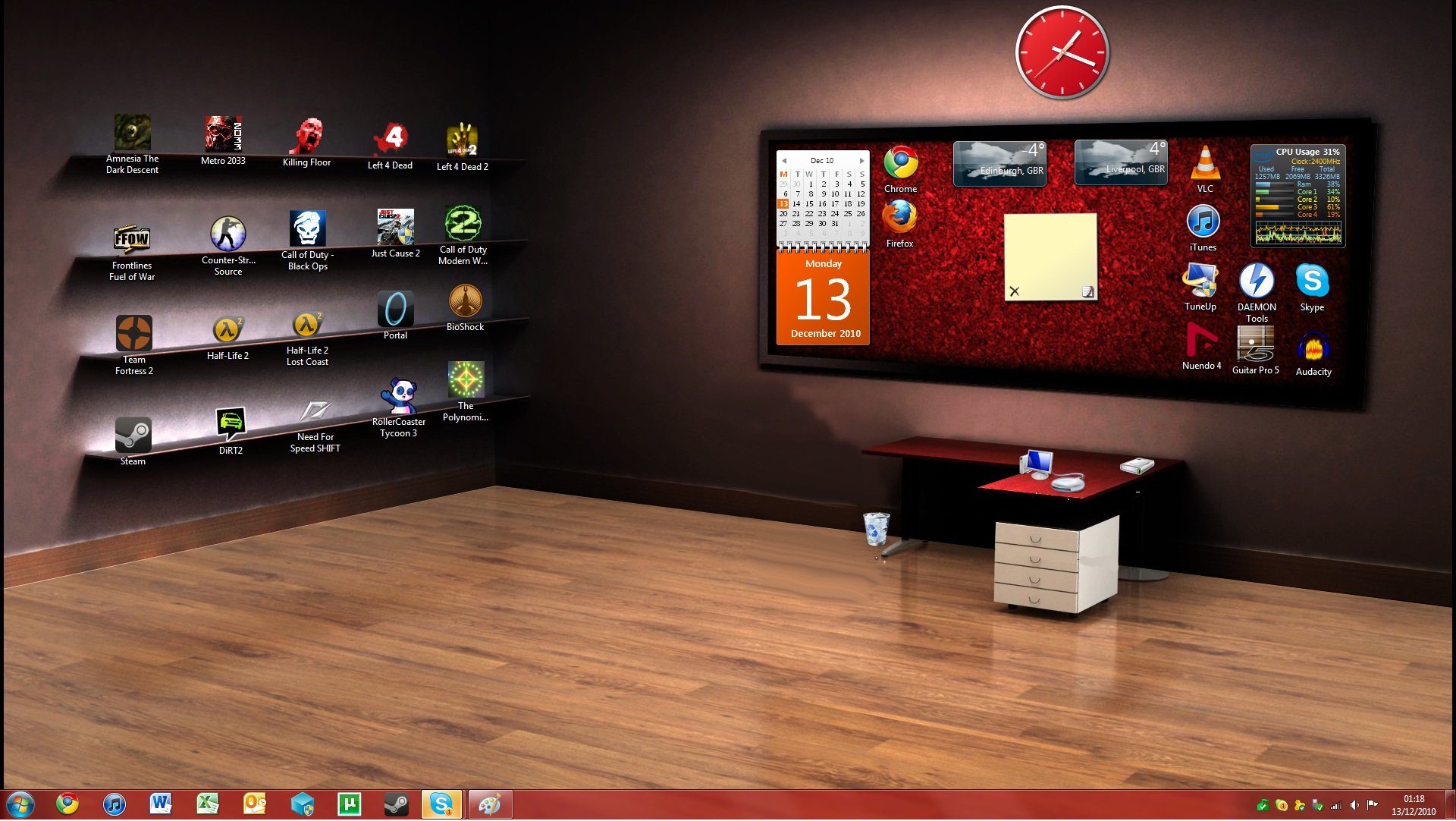12 Free December Desktop Background Downloads - The Clever Side