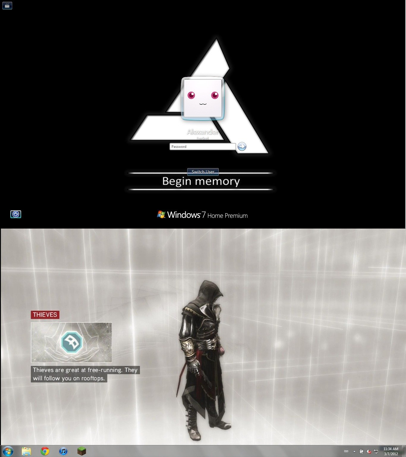 Epic Logon Screen and Wallpaper