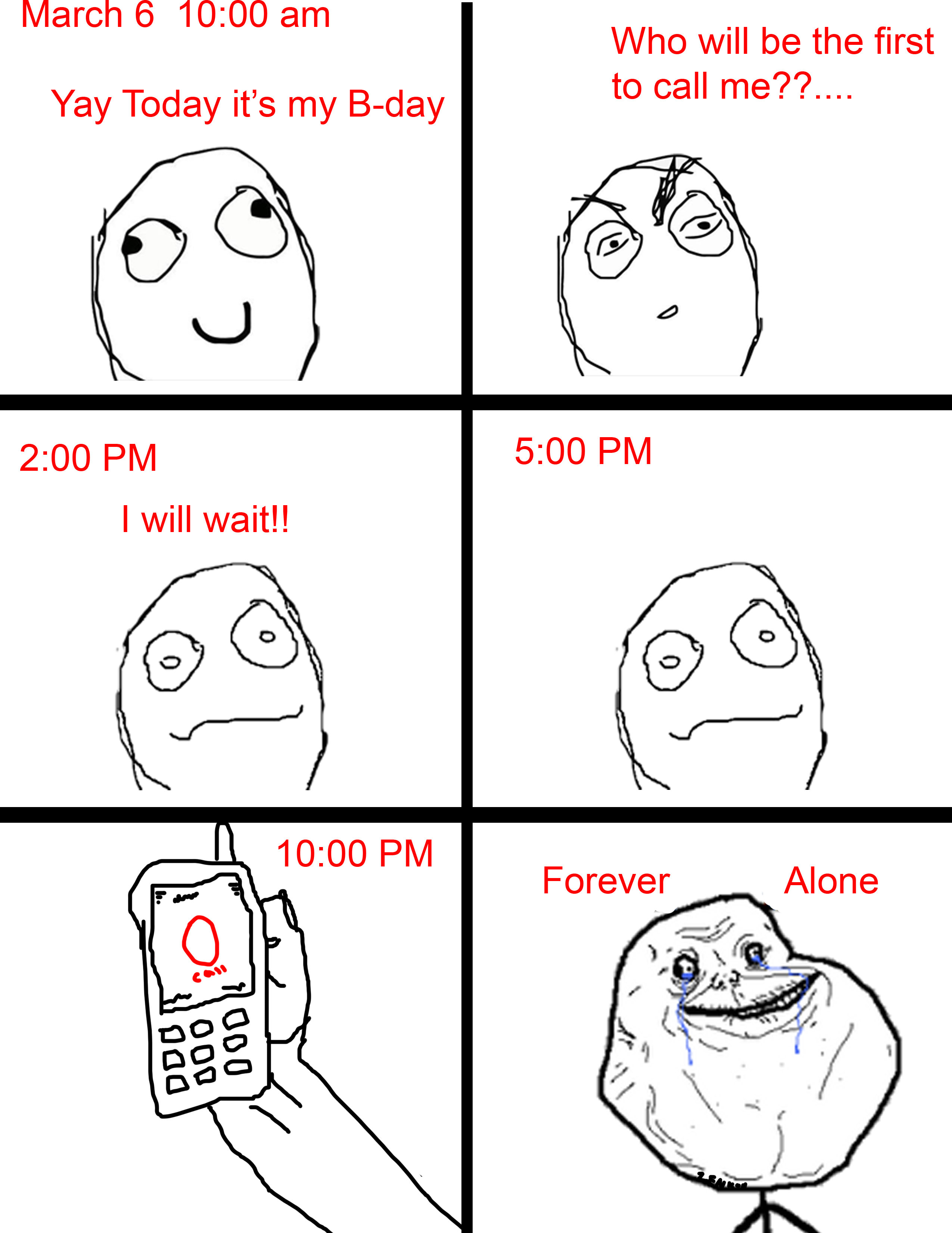 hilarious forever alone memes