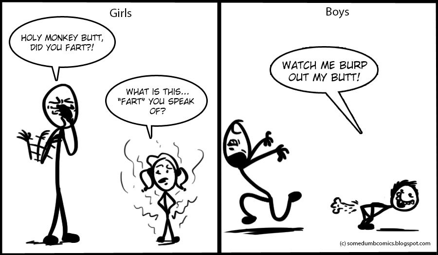 Girls Farting And Burping 