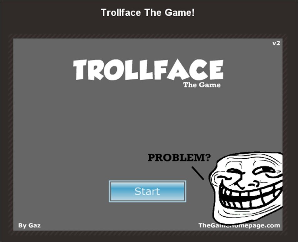 Trollface The Game