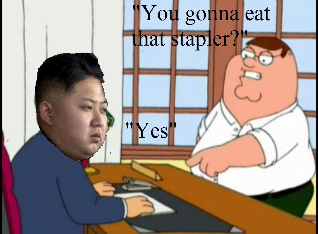 Family Guy Hungry Kim Jong Un
