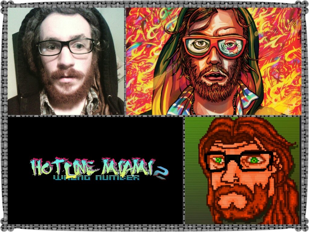 Откуда борода знал ричарда hotline miami