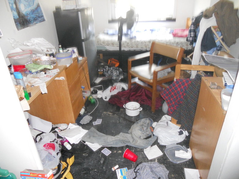 The Typical College Dorm Room