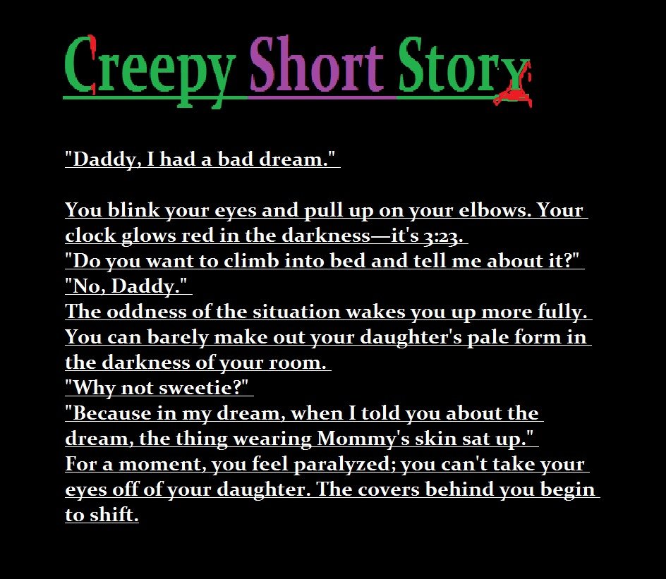 english short horror story essay