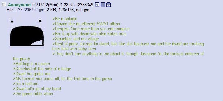 I AM THE STORM THAT IS APPROACHING : r/DnDGreentext