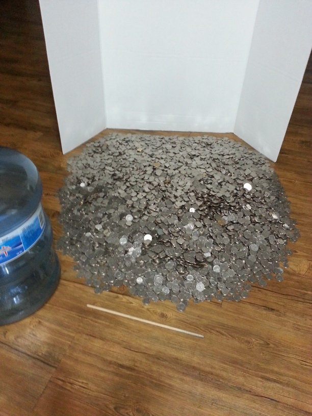 how-many-pennies-fill-a-5-gallon-water-jug