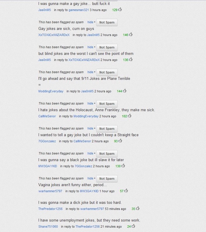 Actually Funny Youtube Comments