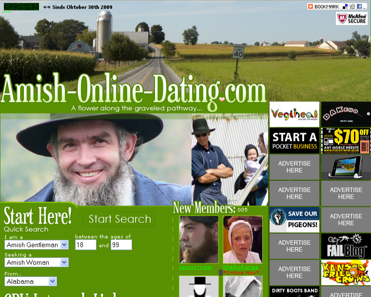 Return to Amish. to Amish. En Ganske Særlig Date.