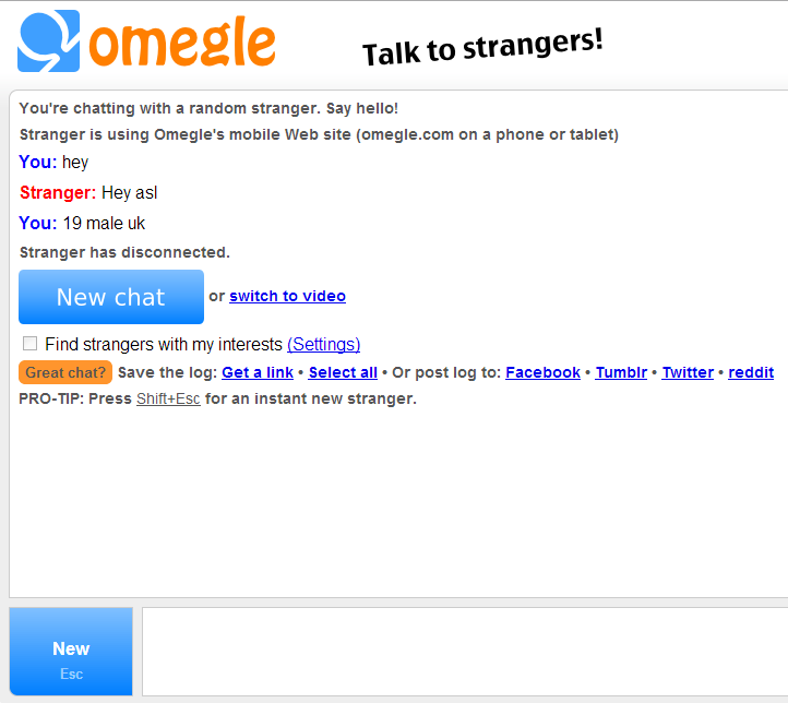 Omegle tags girls on to find How to