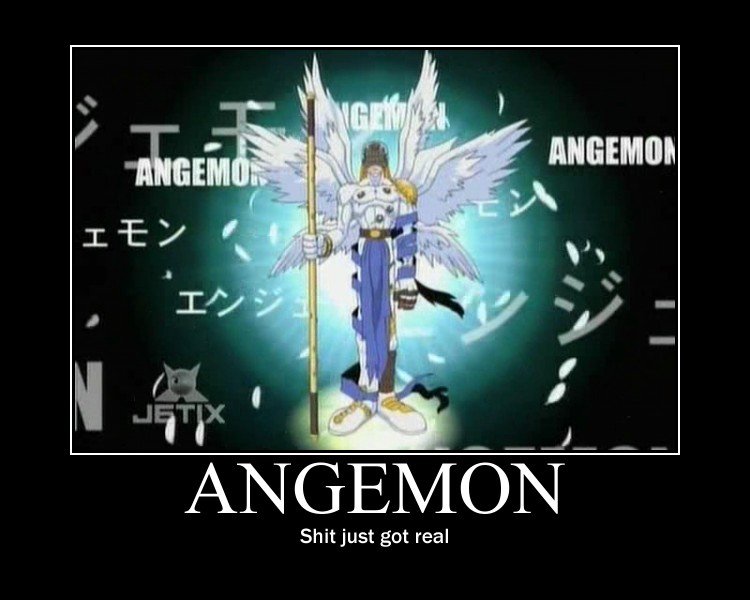 angemon digivolves