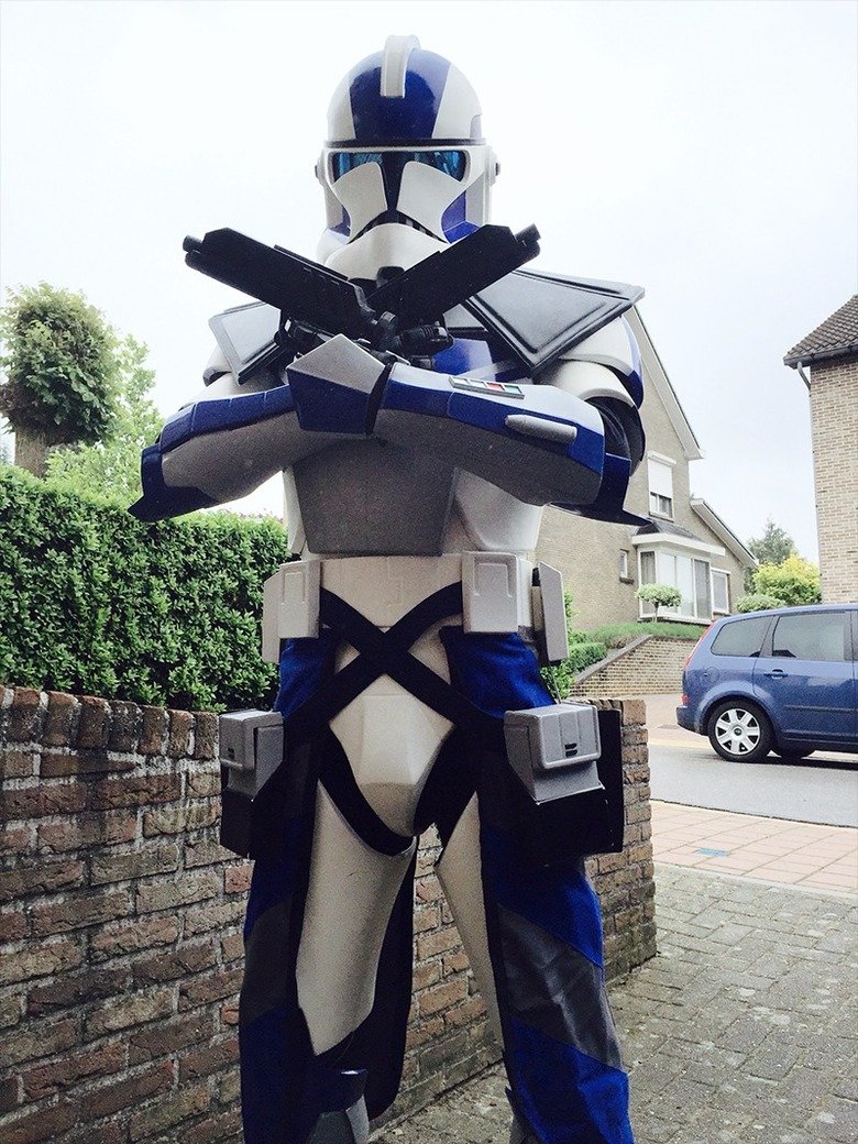 how to make arc trooper armor