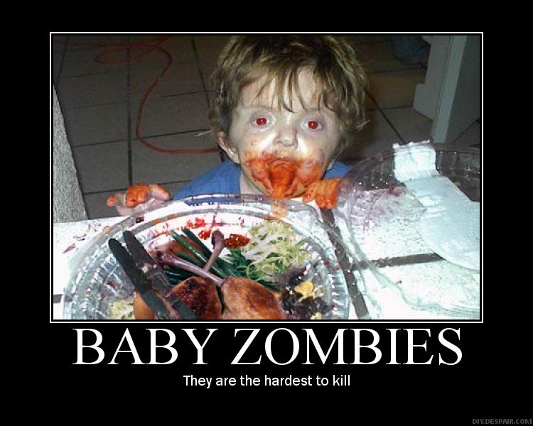 funny baby zombieimage