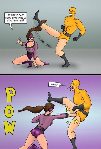 Ball Busting Comic