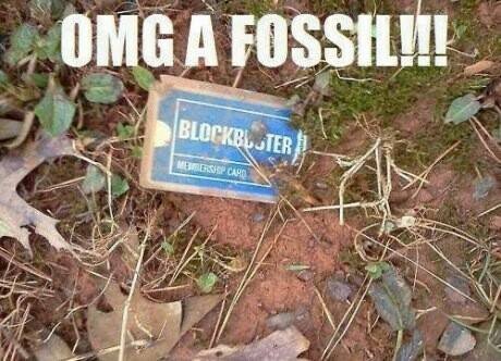 Image result for blockbuster fossil