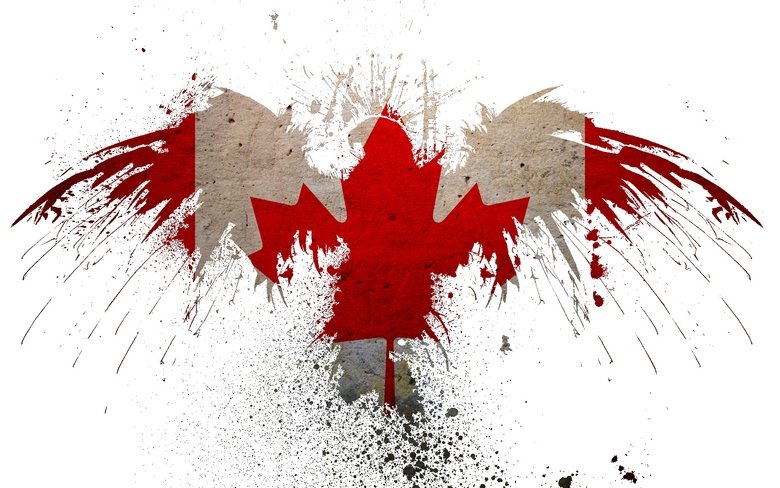 Canadian Eagle Background