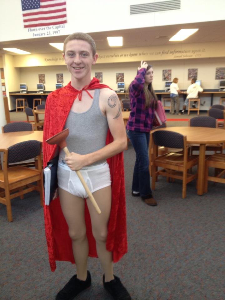 underpants superhero