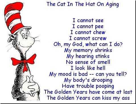 cat and the hat poem on aging