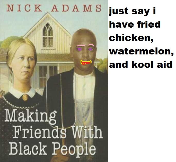 fried chicken watermelon kool aid meme