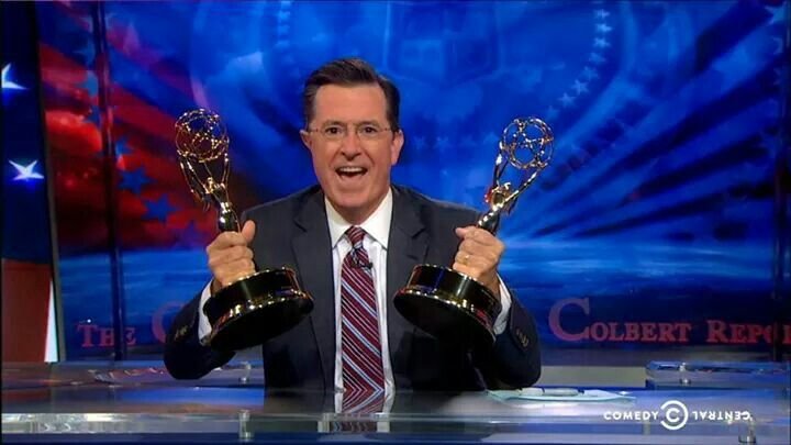 colbert highfive