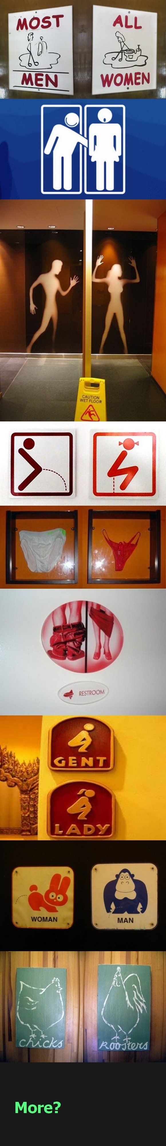 Compilation Of Funniest Toilet Signs