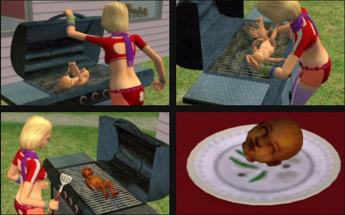 Cooking in Sims