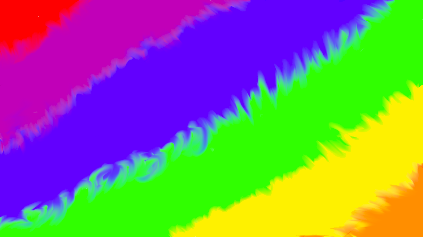 Cool homemade Rainbow Wallpaper