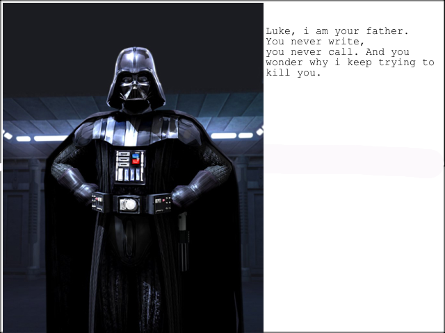 Darth Vader Troll Dad