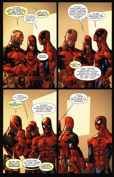 deadpool vs spiderman deadpool vs spiderman