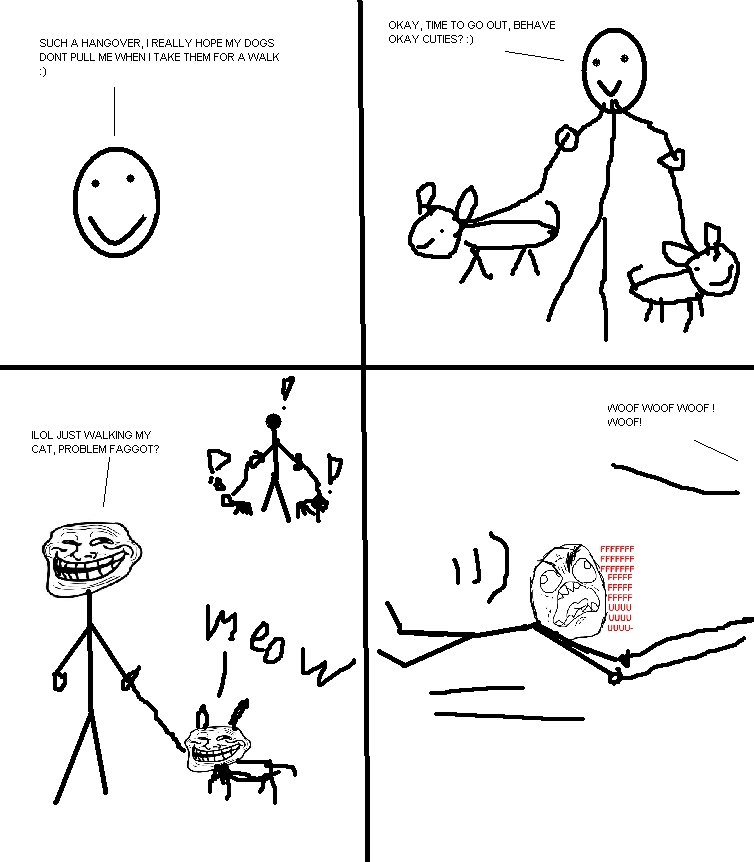 dog rage comics