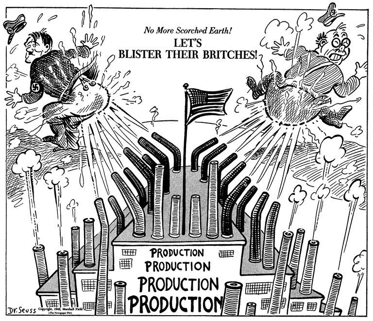 Dr Seuss Political Cartoons Iii