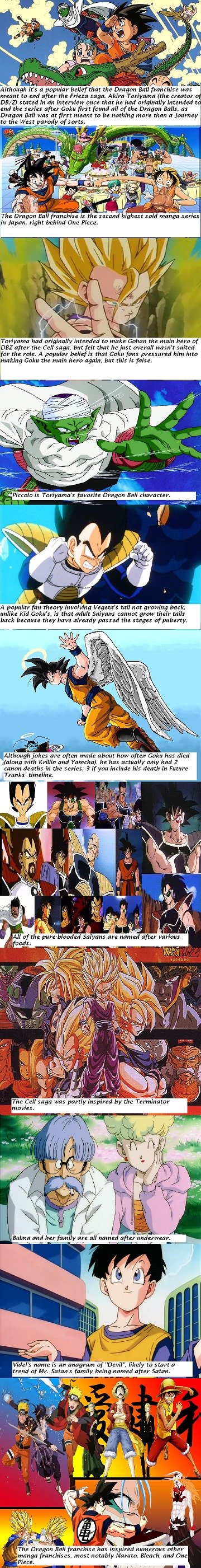 Dragon Ball Facts And Stuff