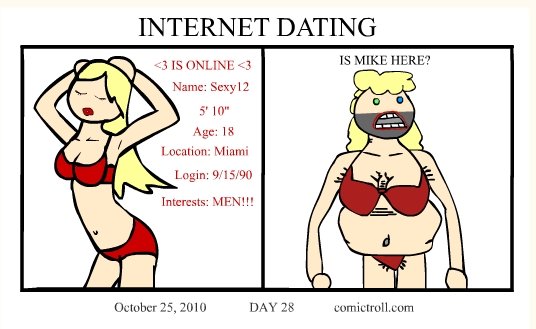 Online Dating Comic