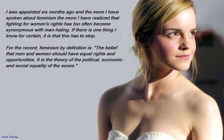 Emma Watson Pro Feminism Anti Sjw