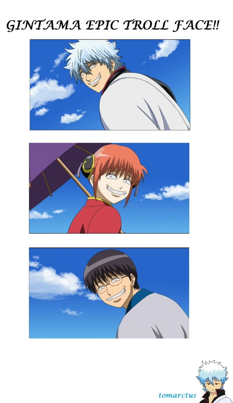 Featured image of post Gintama Troll Face Join the online community create your anime and