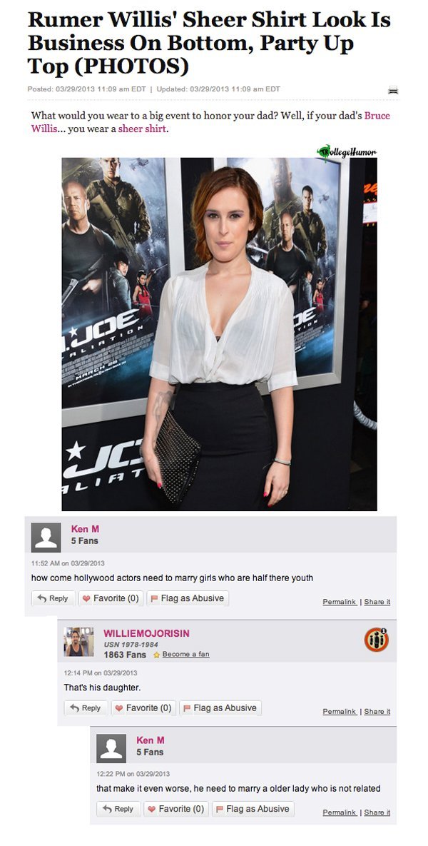Rumer Willis' Sheer Shirt Look Is Business On Bottom, Party Up Top