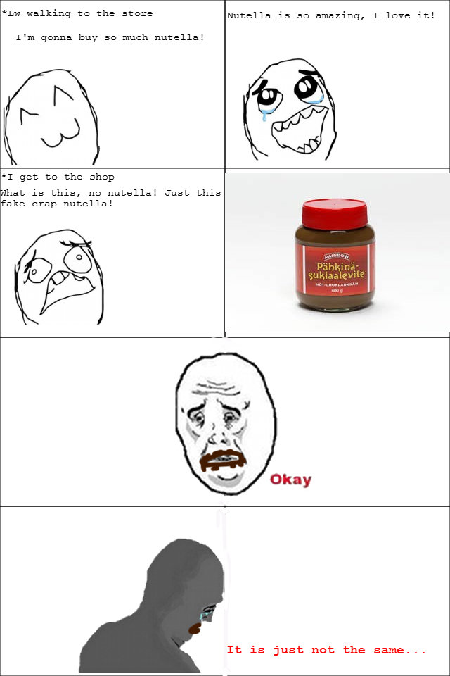 Fake nutella