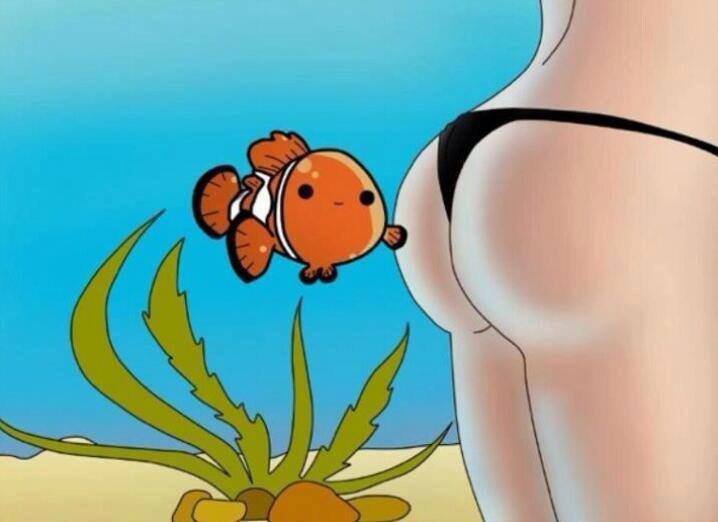 Finding Dory. .. Nemo has balls booty soggypancakes