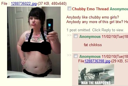 Chubby Emo Babe