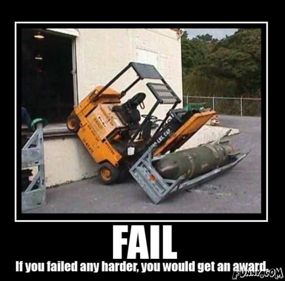 Forklift Fail