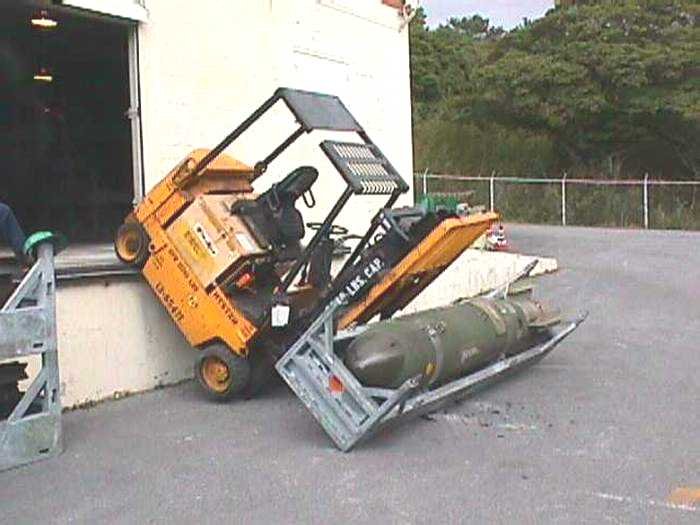 Forklift Fail