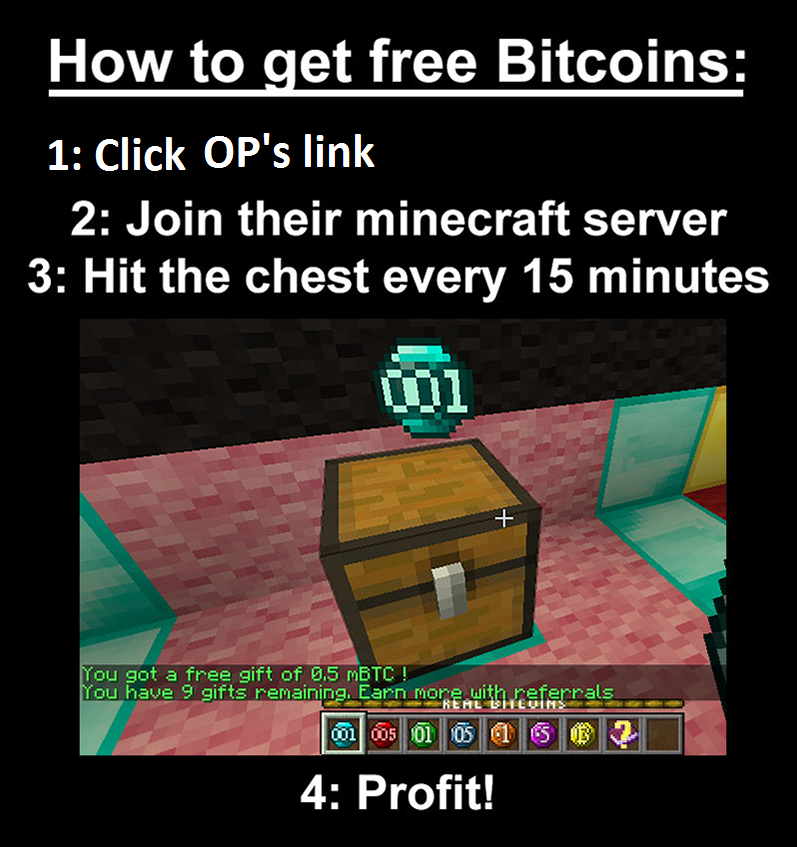 Free Bitcoin Minecraft Casino - 