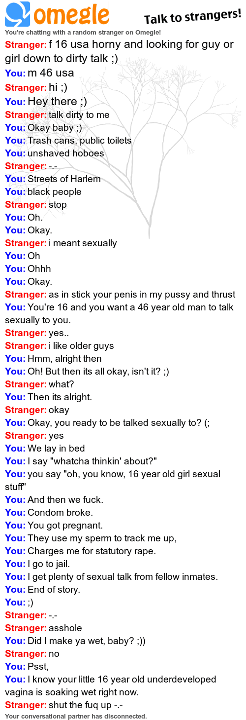 Omegle talk only girls
