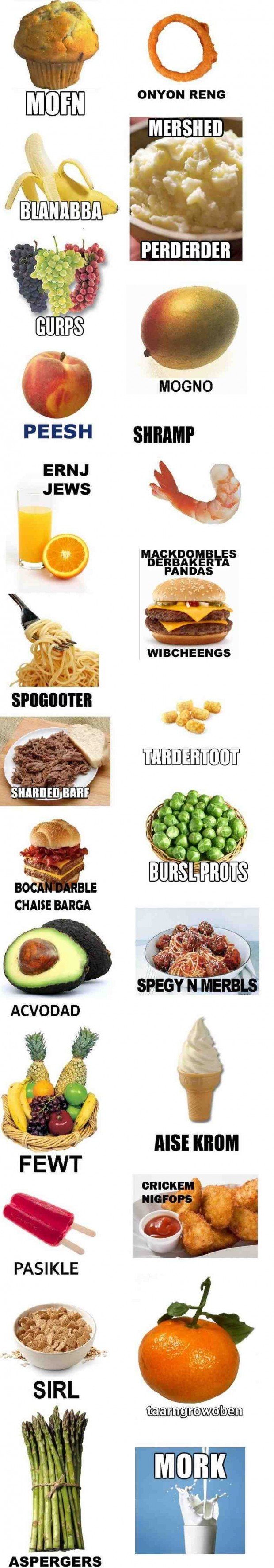 Funny Food Names
