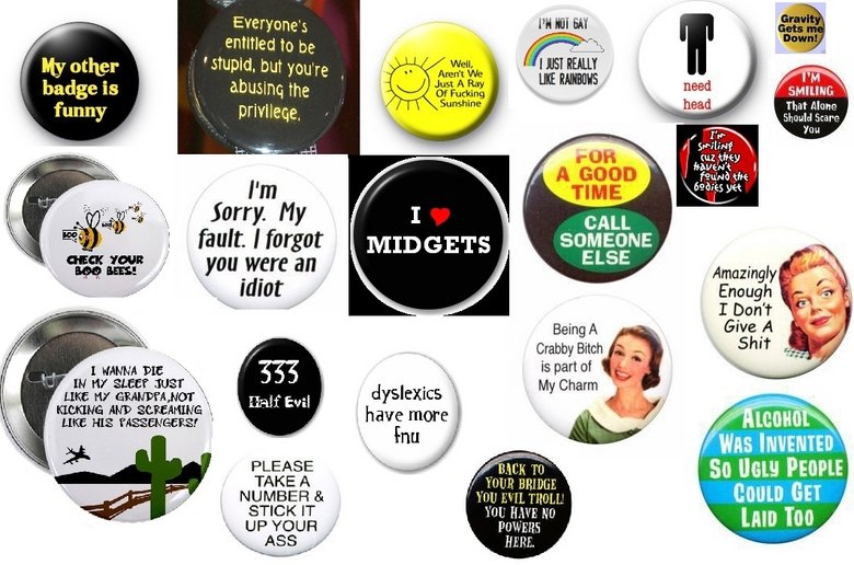 Funny Badges