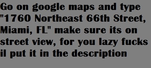 Funny Google Maps