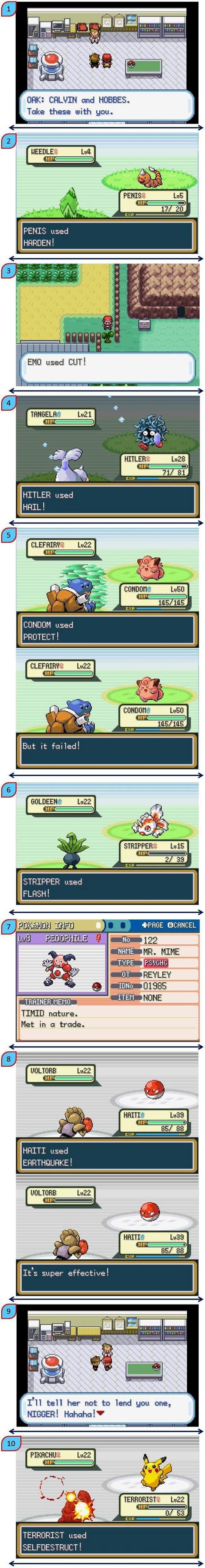 Funny Pokemon Names and Moves