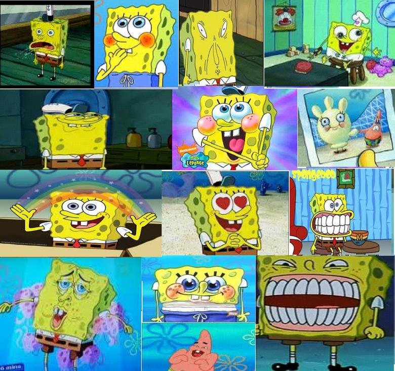 Funny Spongebob Faces