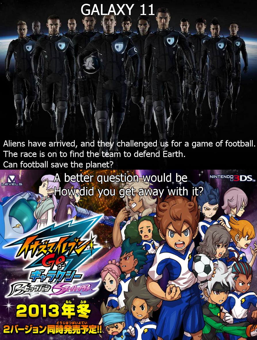 Inazuma eleven go galaxy  Anime memes, Anime, Memes